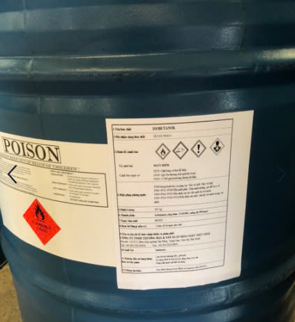 Iso Butanol – CH3CH2CH(OH)CH3