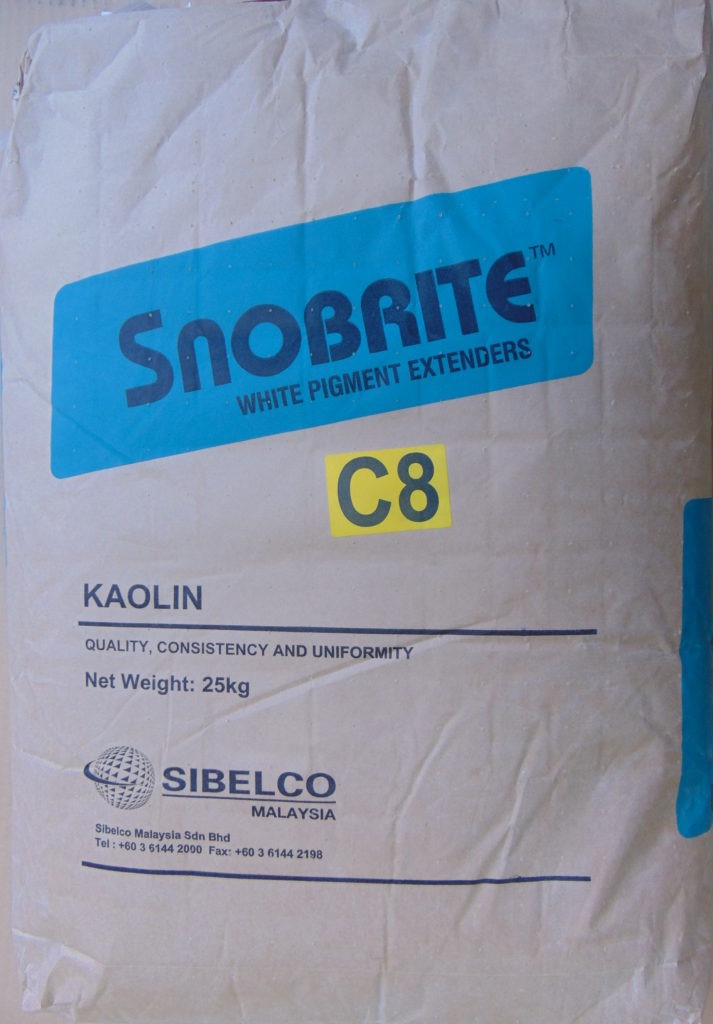Kaolin - Al2Si2O5(OH)4 (Cao lanh)
