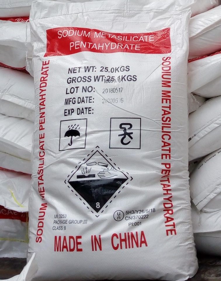 Sodium Metasilicate – Na2SiO3(SiO2)