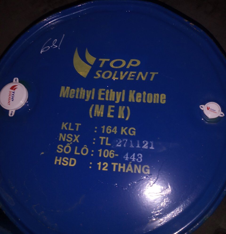 Methyl Ethyl Ketone – CH3COCH2CH3 (MEK)
